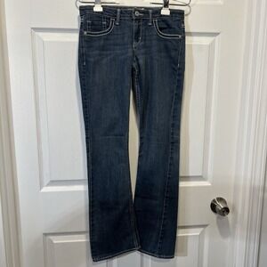 New! Levi's Size 16  715 Bootcut Dark Wash Flap Pocket Denim Jeans 30" x‎ 29"